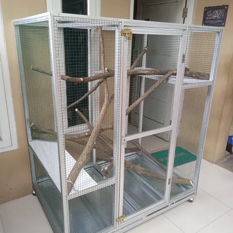 kandang iguana besar full kawat 1