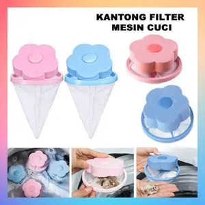 Kantong Penyaring Kotoran Pakaian Kantong Filter Mesin Cuci