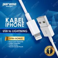 Gambar Kabel iphone ori 200% dari Parama Perdana Kota Administrasi Jakarta Pusat 2 Tokopedia