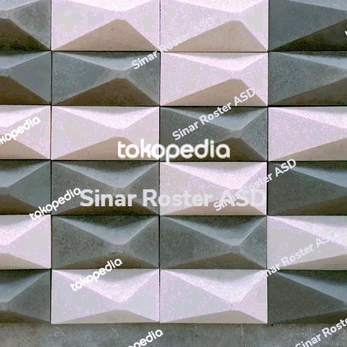 Jual Bata Tempel Motif Mozaik 3D SINAR ROSTER ASD - Jakarta Timur ...