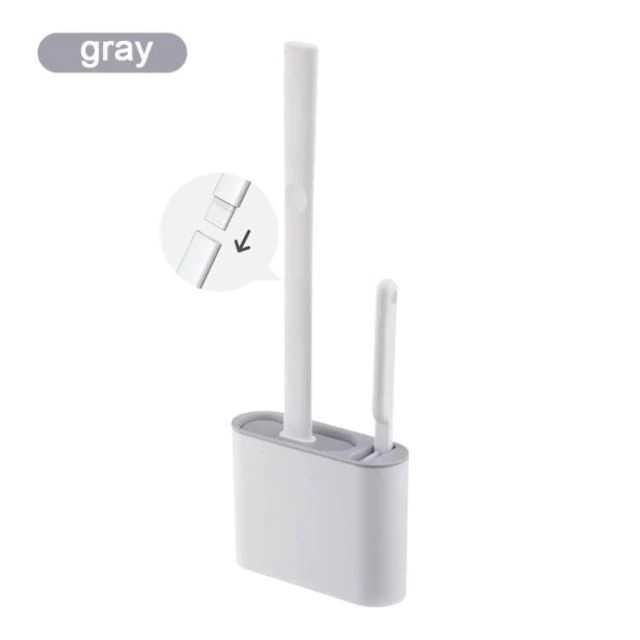 Gambar Sikat PEMBERSIH Toilet Kamar Mandi TPR Silicone Bathroom Brush Plastik Silikon dari TAKTIKMARKET Kota Administrasi Jakarta Barat Tokopedia