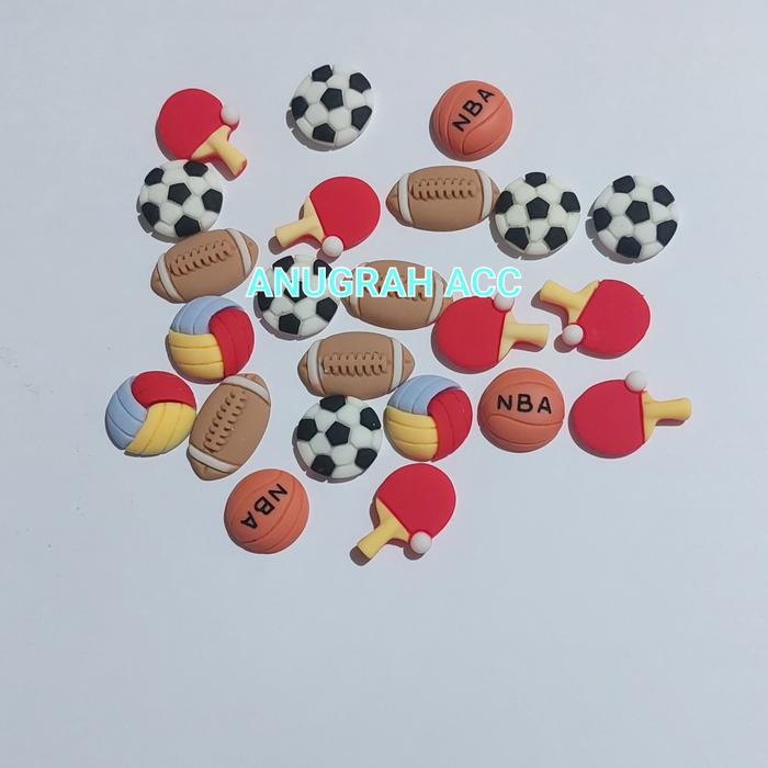 Gambar clay motif bola isi 10pcs dari ANUGRAH ACC02 Kota Administrasi Jakarta Utara Tokopedia