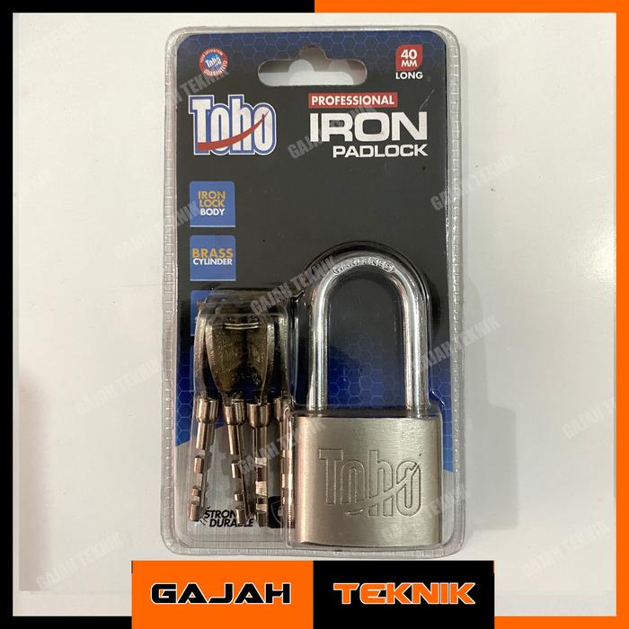 Gambar Toho Gembok Besi 40 mm Gembok Rumah Pagar Iron dari Armada Teknik SMG Kota Semarang Tokopedia