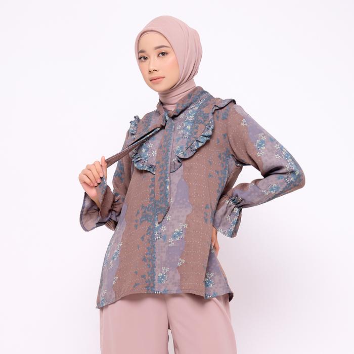 Gambar ZM Zaskia Mecca - Yuza Coco Blouse - Romansa Khatulistiwa Bunga Simpur dari ZM Zaskia Mecca Kab. Bogor Tokopedia