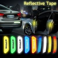 Gambar STICKER REFLECTOR tulisan OPEN PINTU MOBIL isi " 4 PCS " STICKER PINTU dari Angpau Shop Kota Surabaya 1 Tokopedia