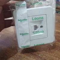 Gambar STOP KONTAK DATA SCHNEIDER CAT6 CAT 6 RJ45 SCHNEIDER LEONA ORIGINAL dari HOKINDO ELECTRIC Kota Administrasi Jakarta Pusat 1 Tokopedia
