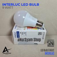 Gambar Lampu LED Bulb 9 Watt INTERLUC / LED Bulb 9 Watt dari aNursyam Kota Cilegon 1 Tokopedia