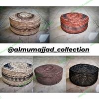 Gambar peci rotan akar khas kalimantan dari almumajjad Kab. Serang 1 Tokopedia