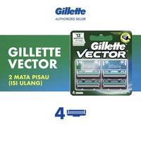 Gambar GILLETTE VECTOR ALAT CUKUR REFILL PISAU CUKUR GILLETE GILETTE GILETE dari BEBESHOPPONLINE Kota Administrasi Jakarta Barat 1 Tokopedia