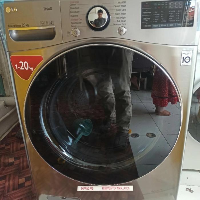 Gambar Mesin Cuci Lg Front Loading 20 kg dari mesincucilaundry_NEW Kab. Bekasi Tokopedia