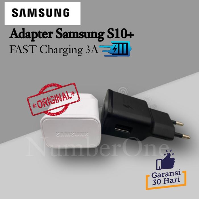 Gambar Batok Adapter Samsung S10+ S9 S10 Original 100% Fast Charging 3A dari The Number One Ind Kab. Tangerang Tokopedia