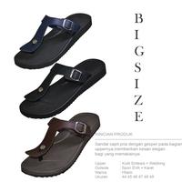 Gambar Big SIZE Sendal Pria Ukuran JUMBO 44-45-46-47-48-49 Kulit Premium ZV2 dari ARVIAN Footwear & Fashion Kab. Bandung 5 Tokopedia