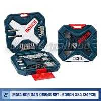 Gambar Mata Bor Kayu Besi Obeng SET - BOSCH LIMITED X LINE X34 SET [33Pcs] dari SINERGITEKINDO Kota Yogyakarta 1 Tokopedia