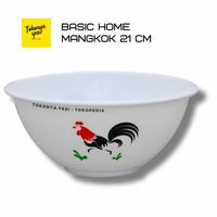 Gambar Mangkok Plastik 21 Cm Basic home BMW-1 dari Tokonya yesi Jakarta Barat 1 Tokopedia