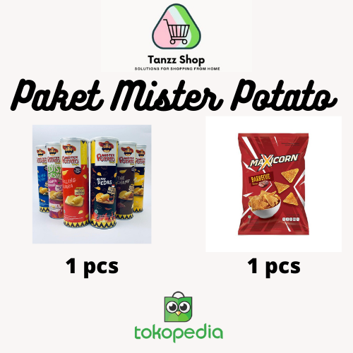 Gambar Paket Mister Potato 30 rb Tanzz Shop dari Tanzz Shop Kota Malang Tokopedia