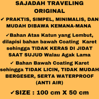 Gambar Sajadah Travel Traveling Pouch Saku Waterproof Anti Slip Murah dari Papahtaa Kota Bekasi 4 Tokopedia