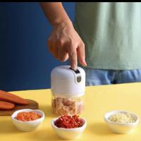 Gambar Blender mini Elektrik Otomatis Multifungsi |Food Chopper Portable dari Mutiara 01 Kota Bandung 3 Tokopedia