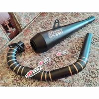 Gambar Knalpot Japstyle Kawasaki W175 Fullsystem Blackdoff dari BDS RACING SYSTEM Kab. Purbalingga 3 Tokopedia