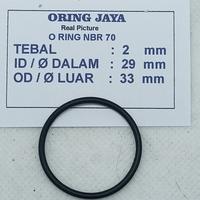 Gambar o ring seal 2 x 29 x 33 mm NBR 70 dari oringjaya Kota Surabaya 1 Tokopedia