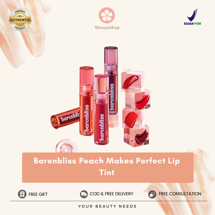 Gambar Barenbliss Peach Makes Perfect Lip Tint dari Shoujoshop Kota Makassar Tokopedia