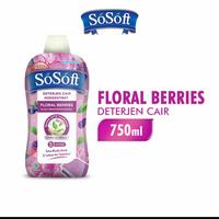 Gambar Sosoft Detergen Cair Floral Berries 750ml dari Srisusan Shop Jakarta Barat 1 Tokopedia