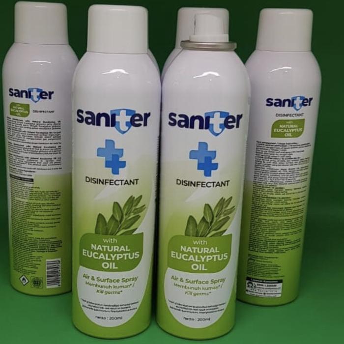 Gambar SaniterDisinfectant Eucalyptus Spray 200 ML dari watsonss beauty Kota Administrasi Jakarta Timur Tokopedia