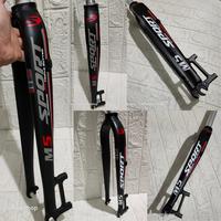 Gambar Fork Rigid M5 Sport Sepeda MTB 26 27.5 29 Roadbike 700 Oversize Alloy dari LilsunshineshopBikePart Kab. Jember 3 Tokopedia