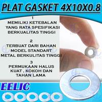 Gambar EELIC RIG-M4X10X0.8 ISI 10 PCS Ring gasket cincin datar Plat ring ga dari EELIC Kota Surabaya 3 Tokopedia