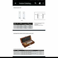 Gambar Insize 4107-101 Micrometer Inspection Gauge Block Set GRADE 0 ORIGINAL dari Tk makmur rejeki Kota Administrasi Jakarta Barat 1 Tokopedia
