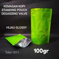Gambar standing pouch Alumunium foil 150gr kopi +valve dari fifi kemasan Kota Administrasi Jakarta Timur 3 Tokopedia