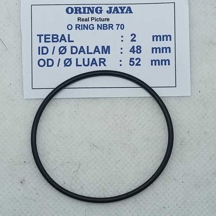 Gambar o ring seal 2 x 48 x 52 mm NBR 70 dari oringjaya Kota Surabaya Tokopedia