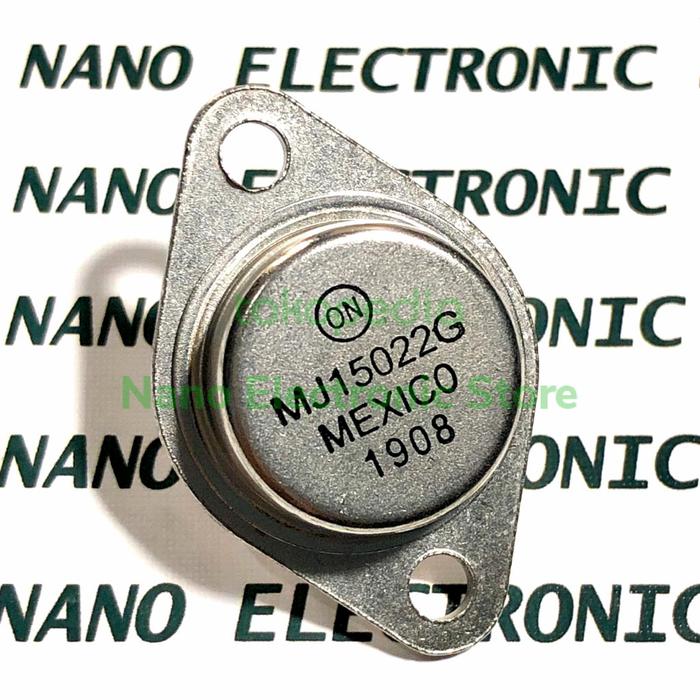 Gambar Transistor Jengkol MJ15022 MJ 15022 ONSEMI dari Nano Electronic Store Kab. Bogor Tokopedia