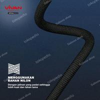 Gambar Kabel Konektor Audio Mobil AUX 3,5 mm Speaker HU 1 Meter Vivan Male to - Hitam dari Sabusa shop Kota Administrasi Jakarta Selatan 4 Tokopedia