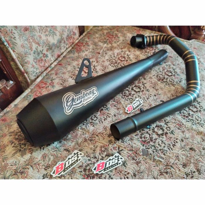 Gambar Knalpot Japstyle Kawasaki W175 Fullsystem Blackdoff dari BDS RACING SYSTEM Kab. Purbalingga Tokopedia