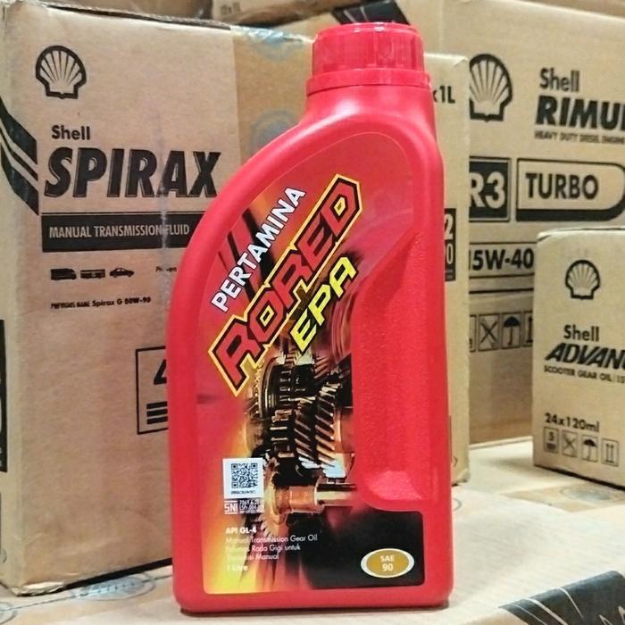 Gambar OLI GARDAN / OLI GEAR / OLI TRANSMISI PERTAMINA RORED EPA 90 1 LITER dari SARANA MULIA TENTREM Kota Surabaya Tokopedia