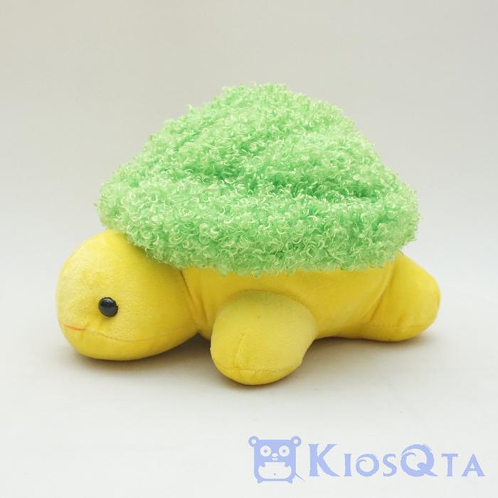 Gambar boneka kura kura penyu hijau kuning bulat berbulu small dari Kiosqta Kota Surabaya Tokopedia