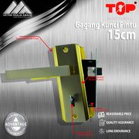 Gambar Gagang Kunci Pintu Silinder Full set 15cm Gold nonS Silinder dari Mitra Mulia Abadi Kota Bandung 3 Tokopedia