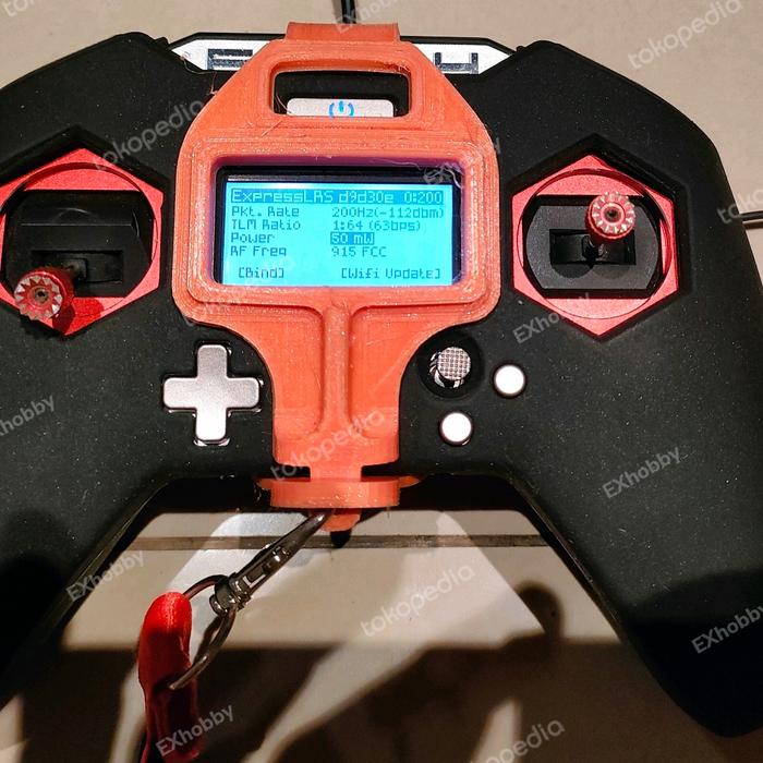 Gambar frsky x-lite lanyard holder TPU 3d print warna orange dari exhobbyfpv Kota Tangerang Selatan Tokopedia
