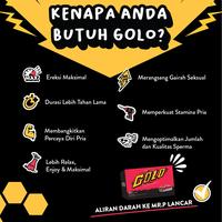 Gambar Golo Ginseng Original - Minuman Serbuk Vitalitas Pria (1 Box Isi 5 Sachet) dari RAI Organik Online Kota Makassar 5 Tokopedia