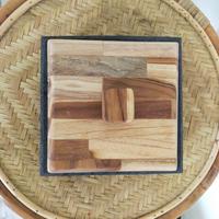 Gambar cobek batu kotak 20cm tutup kayu jati dari cobek batu watubhumi Kota Magelang 4 Tokopedia