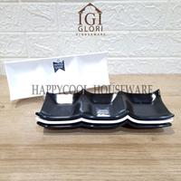 Gambar GLORI Premium Melamin 24x8,5x3,5cm|Piring Bumbu Sekat 3 Oriental GY073 dari HappyCool Houseware Kota Tangerang 1 Tokopedia