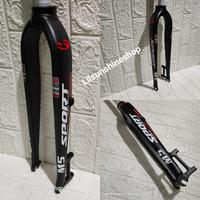 Gambar Fork Rigid M5 Sport Sepeda MTB 26 27.5 29 Roadbike 700 Oversize Alloy dari LilsunshineshopBikePart Kab. Jember 4 Tokopedia