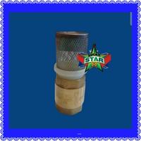 Gambar Tusen klep + saringan 1" inch pompa air jet pump soligen dari Lucky star 88 Kota Tangerang 3 Tokopedia