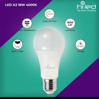 Gambar HILED / Lampu Bohlam LED / Putih Natural 18 Watt / Hemat Listrik / A3 dari Jaya Mas Elektrik Kota Administrasi Jakarta Pusat 3 Tokopedia