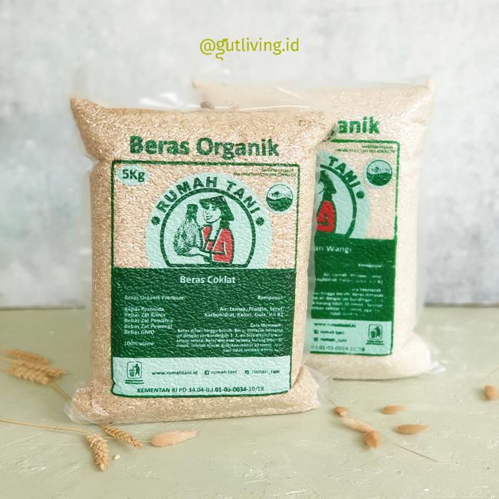 Gambar Beras Organik Rumah Tani 5kg (Putih, Coklat, Merah, Hitam) dari Gut Living Indonesia Kota Tangerang Selatan Tokopedia