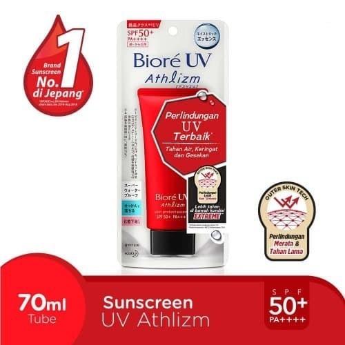 Gambar Biore UV Athlizm Skin Protection Essence Sport Sunscreen SPF 50 PA++++ dari Veya Wellness Kota Administrasi Jakarta Utara Tokopedia