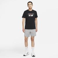 Gambar Kaos Nike Original Pria Sportswear Swoosh By AIR Graphic - Hitam dari N3 STUFF Kab. Lamongan 3 Tokopedia