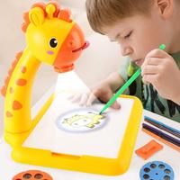 Gambar Mainan meja Belajar gambar mewarnai anak proyektor painting edukasi dari Lbagstoremall Kota Depok 5 Tokopedia