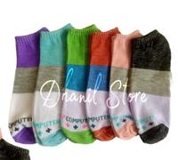 Gambar Kaos Kaki Cewek Motif Belang Warna Isi 12 Pasang Pendek Semata Kaki dari Ad sock Kota Bekasi 3 Tokopedia