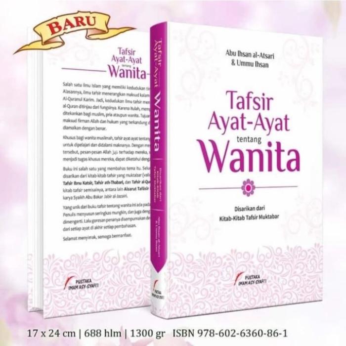 Gambar Tafsir Ayat Ayat Tentang Wanita HC - Pustaka Imam Asy Syafii dari TOKO BUKU ANINDA_NEW Kota Bekasi Tokopedia